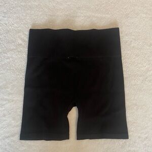 No Boundaries Black Ribbed Shorts